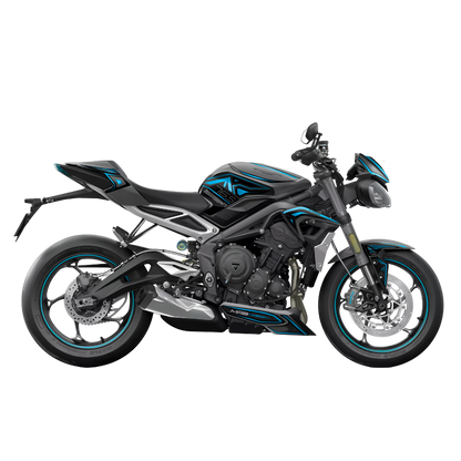 Kit per TRIUMPH STREET TRIPLE R/RS (2020-2022) - NeurØ - Neon Surge