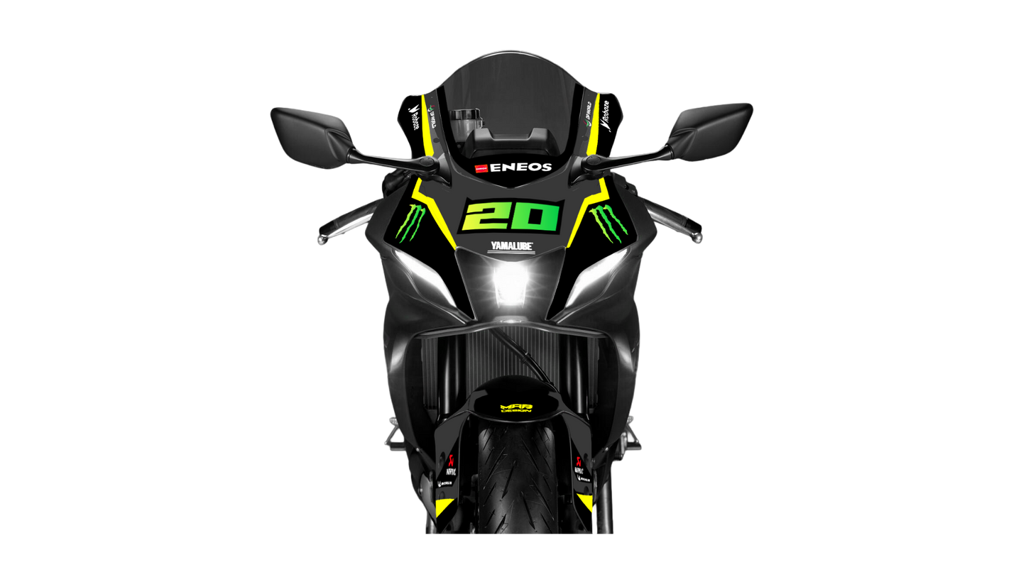 YAMAHA YZF-R7 (2020-2025) - MONSTER GP - BLACK