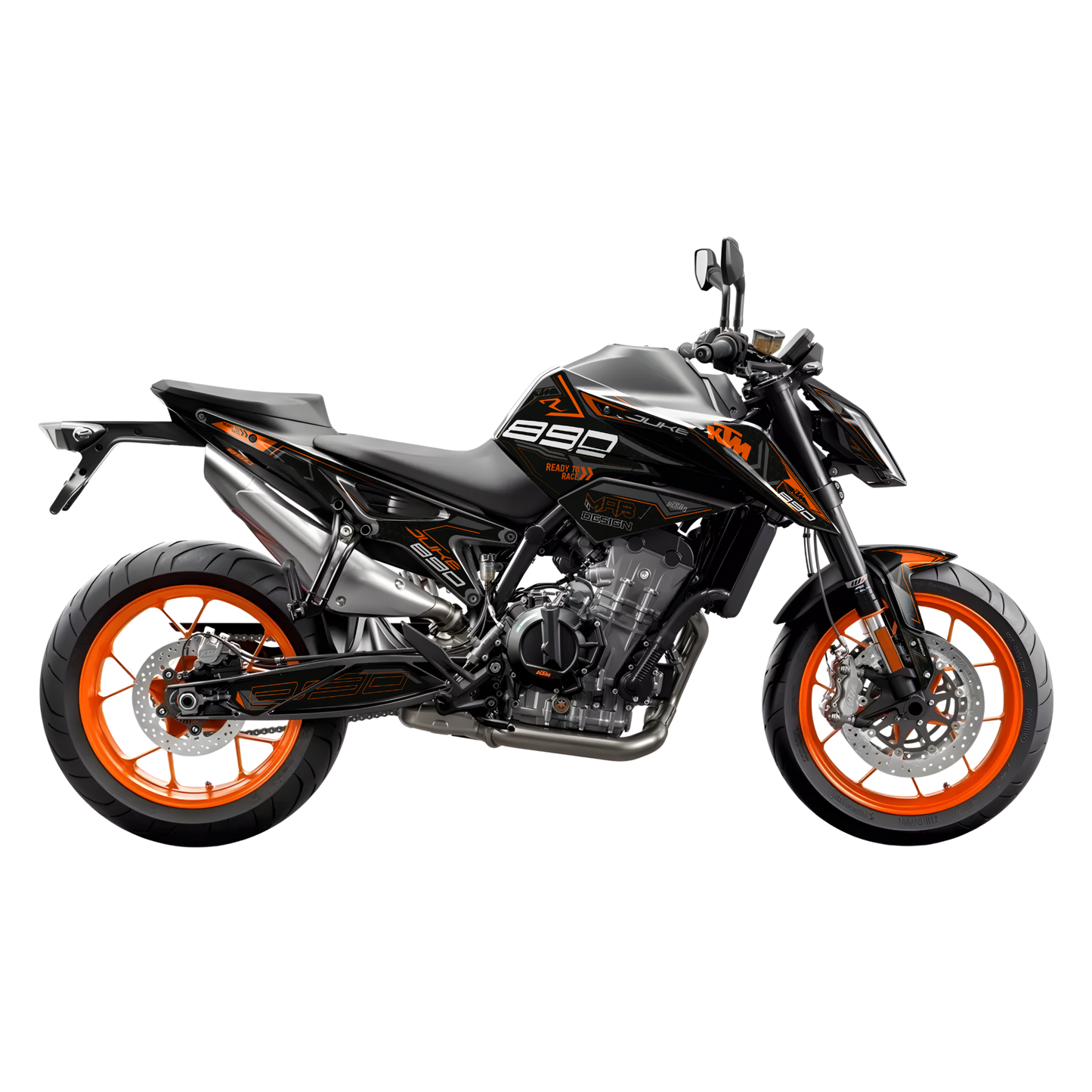 KTM DUKE 790/890 (2021-2025) - BLACK STRIKE