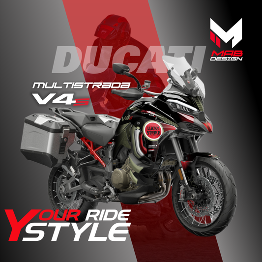 DUCATI MULTISTRADA V4S (2021-2024) -LUCKY STRIKE REPLICA