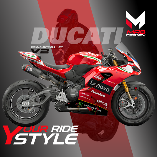 DUCATI PANIGALE V2/V2S (2025) - REPLICA ITALIA