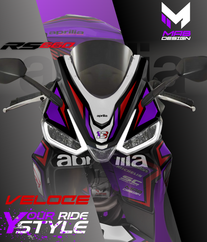 APRILIA RS660 (2021-2024) - VELOCE - NIGHT REIGN